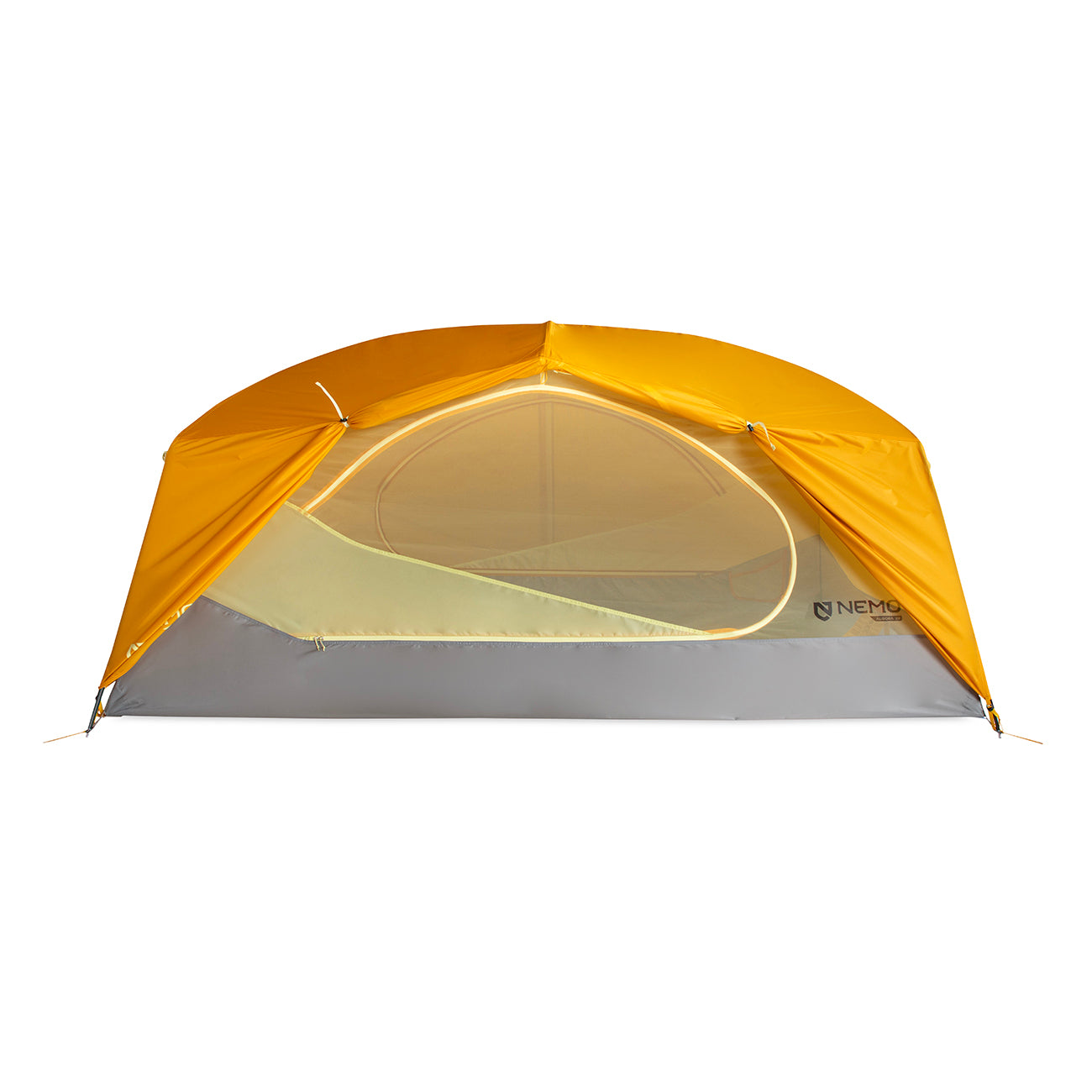 Nemo Tent - Aurora 2P (Mango/Fog) & footprint