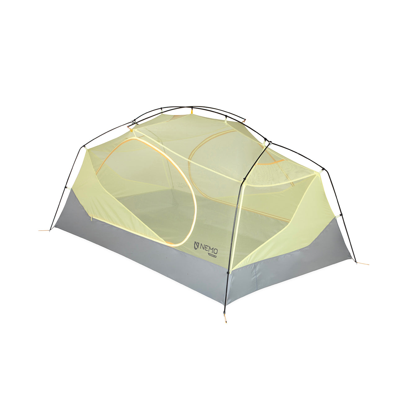 Nemo Tent - Aurora 2P (Mango/Fog) & footprint