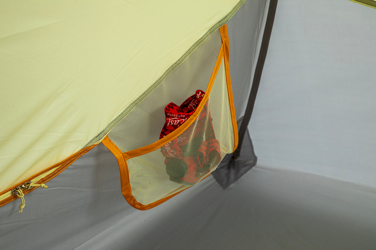 Nemo Tent - Aurora 2P (Mango/Fog) & footprint